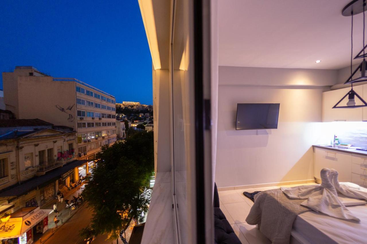 Acroview Right In The Center Atenas Exterior foto